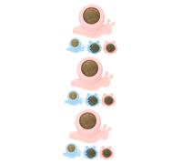 INOOMP 12piezas Juguetes Interactivos para Gatos Catnip Balones Forma De Cangrejo y Caracol Estimulación y Diversión para Gatitos para y Limpiar Los Dientes