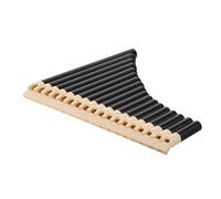 INOOMP 16 Tubos Zampoña Flauta de China para Principiantes y Profesionales Sonido Puro y Precisa, Portátil y Didáctica para Enseñanza y Práctica Escolar