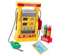 INOOMP 1juego De Gasolinera Multifuncional Tarjeta De Voz para Kit Educativo De Simulación De Estación De Servicio Juguete DIY Interactivo para Aprendizaje Stem