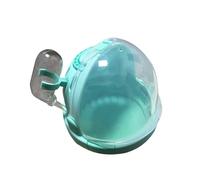 INOOMP 1pieza Jaula De Transporte para Hámsters Caja Portátil De Plástico Adecuada para Pequeños Animales Diseño Transparente y Orificios De Ventilación Mixtos