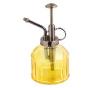 INOOMP 1pieza Rociador De Agua De Vidrio Vintage Amarillo Botella Spray para Jardinería Jarra De Riego De Mano para Plantas De Interior y Exterior Gran Capacidad y Diseño Ergonómico