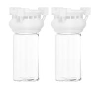 INOOMP 2 Comederos de Agua Material de Vidrio y Plástico para Hormigas Capacidad de 10ml Resistente a Roturas y Diseño para Bebida Conveniente y Verano