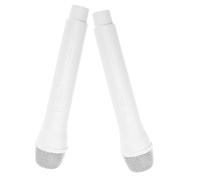 INOOMP 2 Piezas Accesorios de micrófono de simulación pretendiente Vlogs pequeño Fiesta micrófono de Juguete Accesorio de micrófono Artificial micrófono para Abdominales