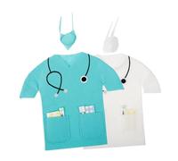 INOOMP 2 piezas Bolsa de Vino de Fieltro No Resistente Unidades Blanco y Azul Lago Bolsa Decorativa para Botella de Vino para Fiestas y Regalos