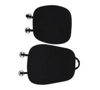 INOOMP 2 piezas Cojines para Asiento de Coche Transpirables con Soporte Lumbar Ergonómico Antideslizante para Verano