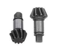 INOOMP 2 Piezas Eje de Rueda Dentada de Reparación de Podadora Eléctrica | Transmisión Precisa y Suave, Amplia Compatibilidad, Repuesto de Mantenimiento, Pieza para Uso Continuo
