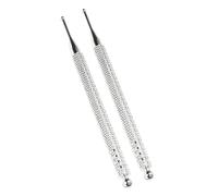 INOOMP 2 Piezas Pluma de Acupuntura y Varilla de Presión del Punto Auricular Portátil Resistente para Reflexología Facial Masaje en Casa Auricular