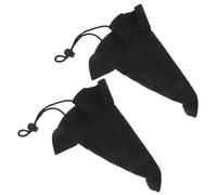 INOOMP 2 Piezas Sombrero De Bruja De Halloween Figura De Sombrero De Bruja Pequeño Sombrero De Halloween Accesorios De Halloween Sombrero De Mago Para Negro Tela No Tejida