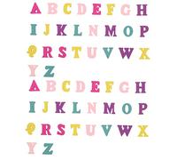 INOOMP 200piezas Para Manualidades Decoraciones Alfabéticas De Macaron Piezas De Madera Para Familiar