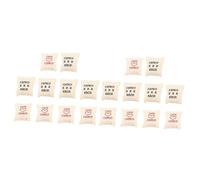 INOOMP 20piezas Juguete De Catnip para Gatos De Bolsa De Relleno De Algodón Estimulación Interactiva para Diseño Aleatorio