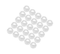 INOOMP 25 Piezas Tope Transparente para Cadena de Cuentas Accesorios para Cortinas y Estores Fijadores Ligeros para Ventanas Diseño para Uso Baño Cocina y Salón