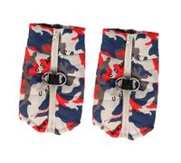 INOOMP 2piezas Chaqueta De Lluvia para Perro Diseño De Camuflaje Rojo Abrigo Cálido y Ligero para Mascotas Otoño Invierno Talla