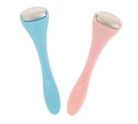 INOOMP 2piezas Crema para Ojos Barra de Masaje Rodillo de Hielo para Ojos Herramienta de Masaje Facial para Uso la Mañana o Antes de Dormir y Aplicador Práctico