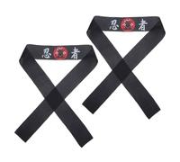 INOOMP 2piezas Diadema Ninja Japonesa Para Chef Banda De Cabeza Transpirable Para Cocina y Entrenamiento De Karate Diseño Tradicional De Sushi