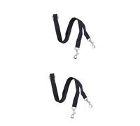 INOOMP 2piezas Doble Ajustable para Acoplador De para Entrenadores y Paseadores De Resistente Al Agua Color Negro