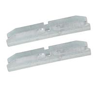 INOOMP 2piezas Estación De Acoplamiento para Barra De Cortina Juntas para Barra De Cortina Accesorio para De Ventana Conector para para Reparaciones Dormitorios