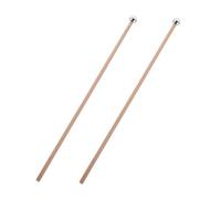 INOOMP 2piezas Martillo de Carillón Mazo de Madera y Metal para Xilófono Baquetas de Percusión Cabeza Metálica Accesorios de Instrumentos de Percusión para Clase de Música