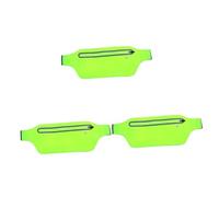 INOOMP 3 Piezas cinturón de Correr Bandas elasticas Bandas elásticas Cinturón Reflectante Cinturon Gimnasio Bolsas Impermeables Gym Bag Faja Pretina Corriendo riñonera Kits Aptitud física