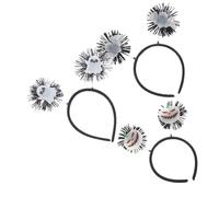 INOOMP 3 Piezas Diadema Luminosa Halloween con Diseño de Murciélago y Fantasma Accesorios Festivos para Adultos Banda de Pelo Ligera y Cómoda para Fiestas y Cosplay