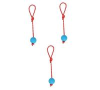 INOOMP 3 Piezas Juguete para Morder Mascotas Tirador Juguete Juguetes para Masticar Mascotas Juguetes para Masticar para Perros Pelota El Bola Resistente a Mordeduras