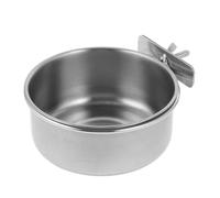 INOOMP 3 Piezas tazón de Agua de Comida para Mascotas Colgante petg conejera Perro Taza jaulas de Pollo para comederos para pájaros Comida para Conejos Taza de pájaro