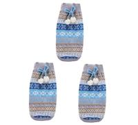 INOOMP 3 Uds Suéter De Navidad Ropa De Suministros para Mascotas Suéter Cálido Sin Mangas Sudaderas con para Perros Ropa para Perros
