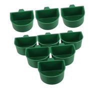 INOOMP 30piezas Bebedero y Comedero para Loros Mini Vasos De Plástico para Pájaros Comedero para Jaulas De Loros con Abrazadera para Cacatúas Cotorras y Periquitos Sus Jaulas