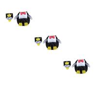 INOOMP 3juegos Perro Pingüino para Halloween Disfraz Divertido y Cómodo para Mascotas Fiestas Traje De Cosplay para Perros y Gatos Talla