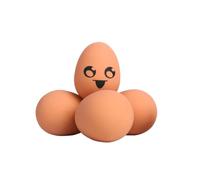 INOOMP 4 Balones de Goma Varios Estilos para Perros y Diseño de, Súper Saltarinas y Resistentes para Jugar y Evitar Daños en Muebles Varios Estilos