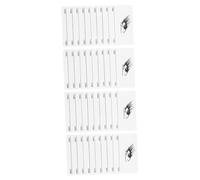 INOOMP 4 piezas Bandejas Acrílicas para Extensiones de Pestañas con Diseño Portátil y Flor de Soporte Manual para Salones de Belleza y Uso Doméstico