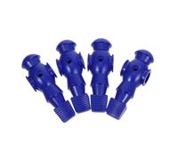 INOOMP 4 Piezas Jugador de póquer Juguetes de fútbol Piezas de futbolín Dinamo Mini Juego de futbolín de Mesa Jugadores Paso Juego de Maquina de Futbol Juego de Mesa de fútbol Resina Azul