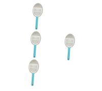 INOOMP 4 Piezas Pala para Gatos Pala de Arena de plastico recogedor de Caca de Gatito atención Sanitaria sanitarias Pala para Arena para Gatos recogedor de Basura multifunción detergente