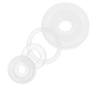 INOOMP 4 Piezas Piezas de Junta de Válvula Flotador de Color Claro | Goma de Ajuste Elástico, Anillo de Sellado Suave, para Cocina y Restaurar Función