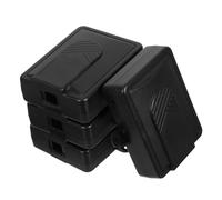 INOOMP 4 Piezas Wall Mount Electrical Junction Box Plastic Enclosure With Vibration And Shock Protection Moisture Barrier Easy Installation For Outdoor Wiring Projects
