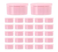 INOOMP 40 piezas de rodamientos giratorios para decoración de uñas - Eje giratorio de plástico rosa para diseño de uñas 3D DIY - Mini rodamientos de alta velocidad para accesorios de joyería 0,5 x