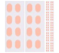 INOOMP 48 Pares de Almohadillas Nasales para Gafas Antideslizantes y Suaves de Eva para Puente Nasal Alto, Cómodas y Adecuadas para Deportes y Oficina