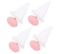INOOMP 4piezas Filtro de Cabello para Lavadora Eliminador de Pelusa Reutilizable Recogedor de Pelos de Mascotas Uso Ropa Delicada