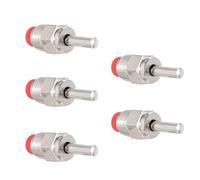 INOOMP 5 Piezas Bebedero Tetina Cerdo Acero Inoxidable Duradero con Filtro Anti-Fugas para Consumo Saludable Animales