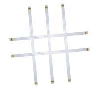 INOOMP 5 piezas Tubo Organizador de Flotadores de Pesca Transparente con Espuma Protectora para Almacenamiento Portátil y Protección de Cebos Actividades