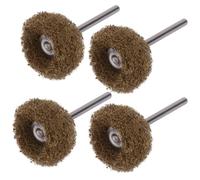 INOOMP 50 Almohadillas de Estropajo para Pulir de Fibra Verde, Cabezal de Lijadora para Grabado y Pulido de Precisión en Madera y Manualidades, Uso en Hogar y Taller