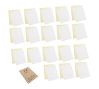 INOOMP 50 Papel Autocopiativo Blanco para Formularios y Libros de Cuentas, Papel sin Carbono Resultados Claros y Consistentes, Ahorro Duplicado Instantáneo