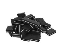 INOOMP 50 piezas Bloques Esponja Pulidora Uñas Doble Cara Mini Uñas Portátil para Manicura y Pies