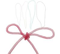 INOOMP 5piezas Tubo de Malla Nylon para Accesorios de Pelo DIY Tubo Decorativo para Manualidades para Pulseras y Lazos y Fácil de Cortar