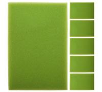 INOOMP 6 esponjas filtrantes para Acuario - Repuesto de Esponja Reutilizable para prefiltro de Estanque Grueso - Lámina de filtración para acuarios pequeños