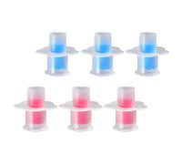 INOOMP 6 Piezas Cortadores de Pasteles y Descorazonadores de Masa, Herramienta para Hacer Cupcakes Émbolo, Diseño Compacto y Resistente para Repostería Casera