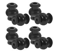 INOOMP 8 Bolas Amortiguadoras de Silicona para Cuadricóptero RC Negro | Reducción de Movimientos y Golpes, Soportes Antivibración para Gimbal, Vuelos Viento