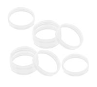 INOOMP 8 Conectores de Túnel para Hámster de Abs Blanco, Conexión Multifuncional Resistente para Expansión de Jaulas y Espacio de Mascotas Pequeños