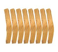 INOOMP 8 Piezas Incienso de Palo Santo, Madera Color Caqui, Purificación Espiritual y Eliminación de Energía Negativa, para Sesiones de Aromaterapia Personal y Rituales