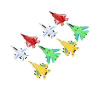 INOOMP 8 Piezas Juguetes De Avión Huili Avión De Juguete Juguetes De Aviones para Juguete De Avión Juguete De Combate para Juguete De Combate De Simulación El Plastico