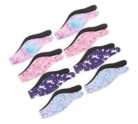 INOOMP 8piezas Diadema Ajustable Para Oídos Cubierta De Orejas Para Natación y Ducha Protección Eficaz Agua Material Sbr Antideslizante y Cómodo Para Baño y Deportes Acuáticos